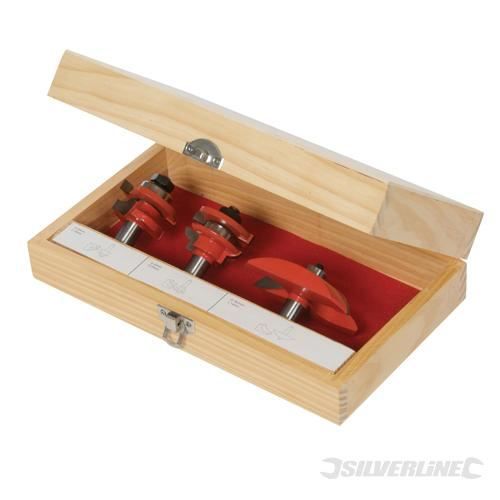 Silverline C fraises TCT - 3 fraises - Panneaux 1/2