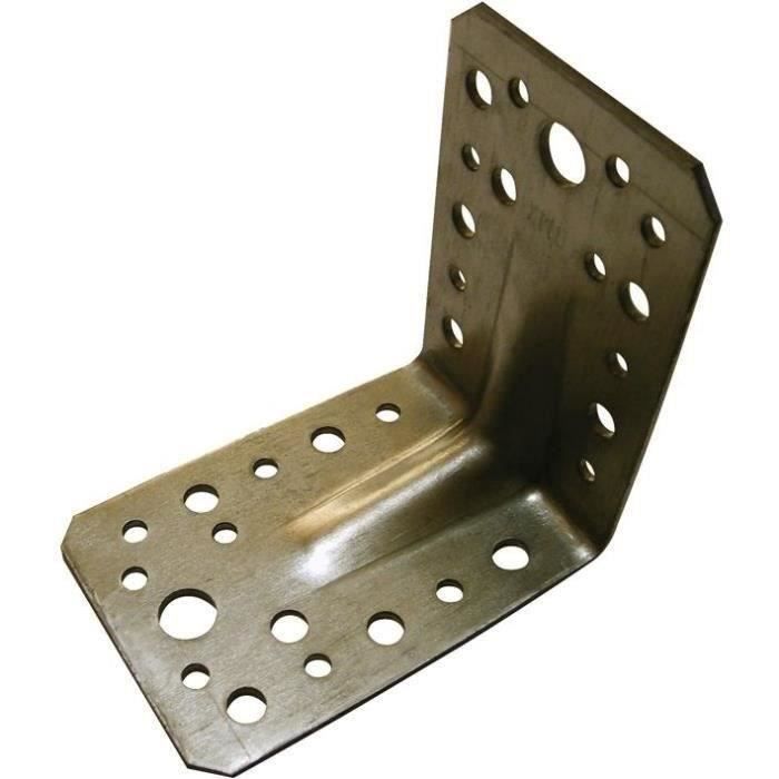 Afbat Equerre d'assemblage renforcée 70 x 70 x 55 x 2.5 mm