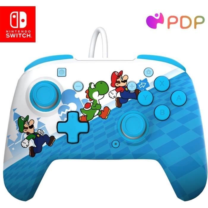 PDP Manette filaire pour Nintendo Switch - Mario Escape - Rematch