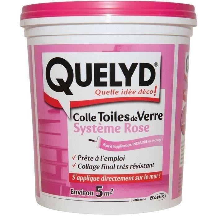 Quelyd Colle toiles de verre - avec indicateur coloré - 1 Kg
