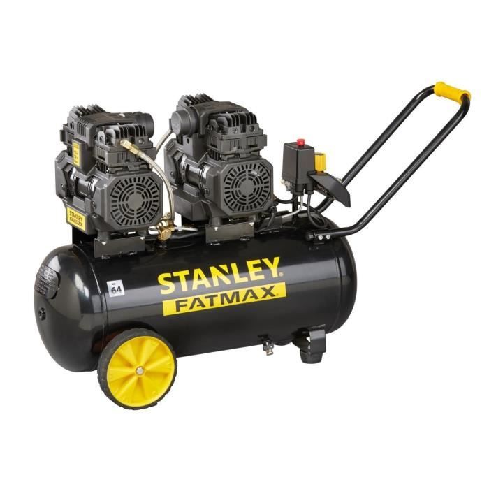 Stanley Compresseur - Fatmax - 50L - 3HP - 8 bars - Silencieux