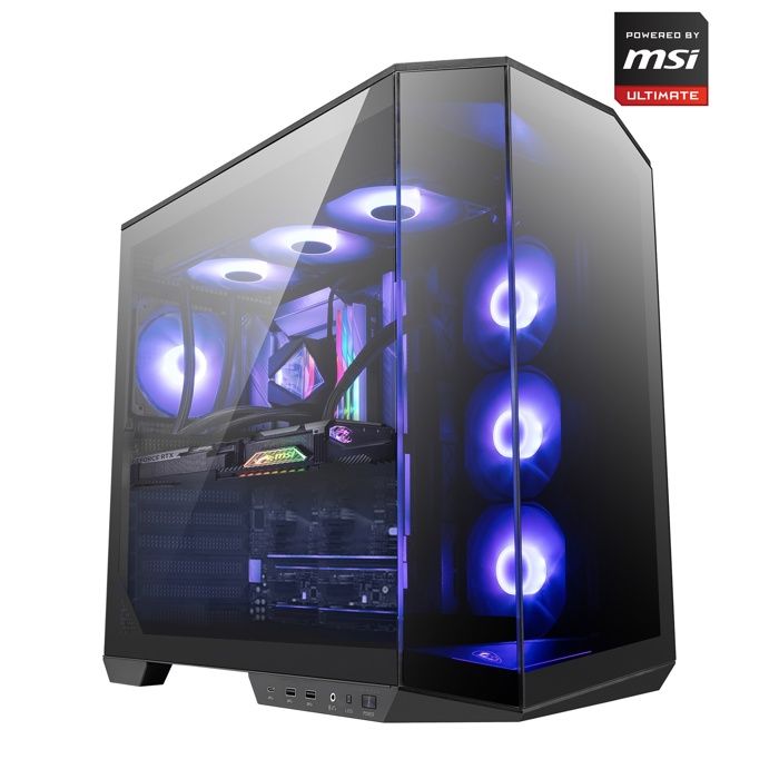 Vist PbMSI PZ Ryzen 7 7800X3D - RAM 32Go - NVIDIA GeForce 5070 - SSD 2To nVme - WIFI - W11 Gris