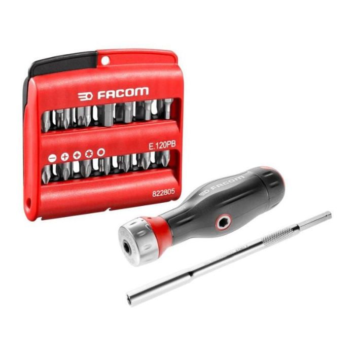 Facom tournevis protwist 3 en 1 Noir