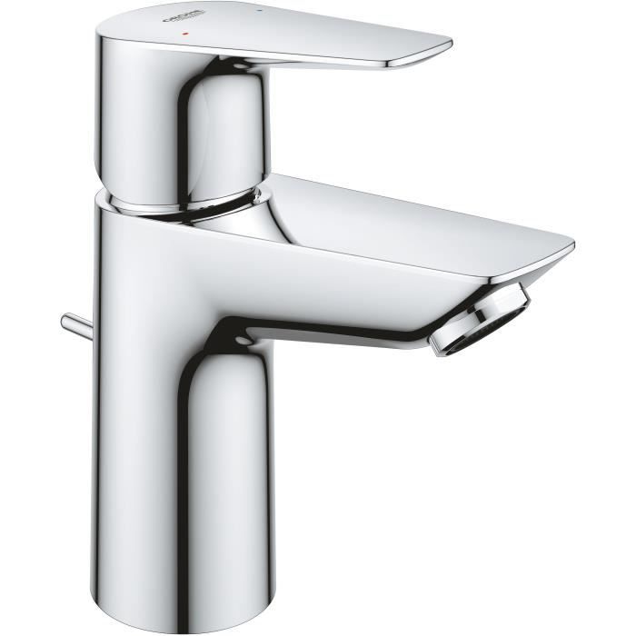 Grohe Mitigeur monocommande Lavabo - Taille S - Métal - Droit - Economie deau