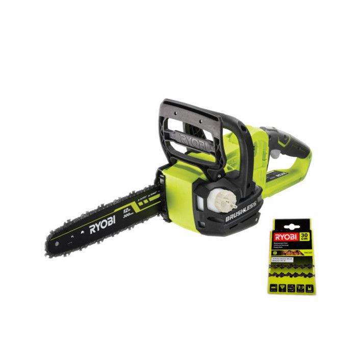 Ryobi Pack Tronçonneuse 18V One+ OCS1830 - chaine 30cm RAC227 Noir