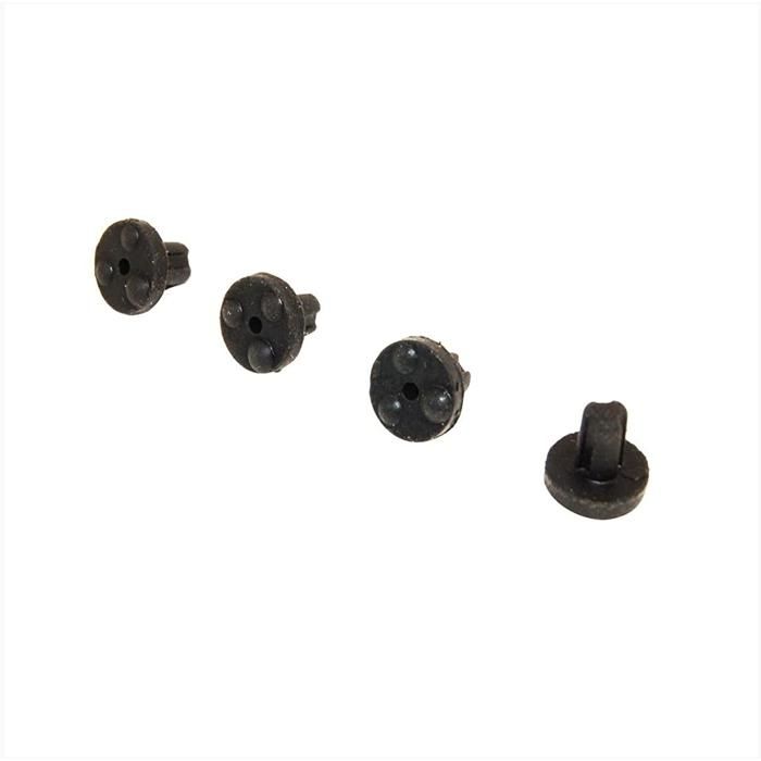 Whirlpool patins de grille en caoutchouc - Lot de 4