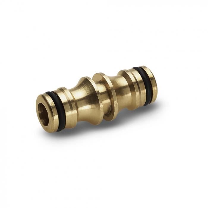 Kärcher Coupleur 2 voies en laiton 20 mm 2.645-100.0 - raccord enfichable universel, usage jardin