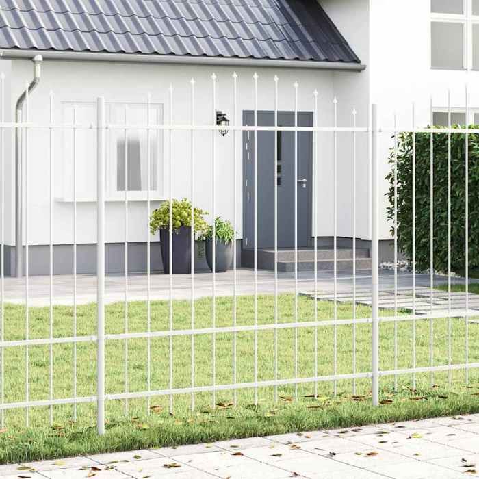 Vidaxl Clôture de jardin WOERDEN 2 pc 170 x 215 cm Blanc