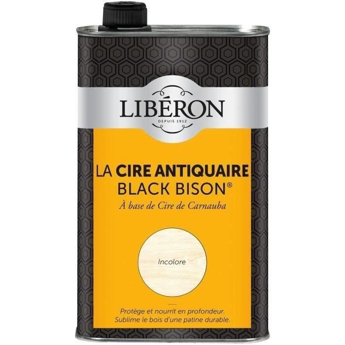 Liberon Cire des antiquaires black bison liquide - incolore - 0.5 L