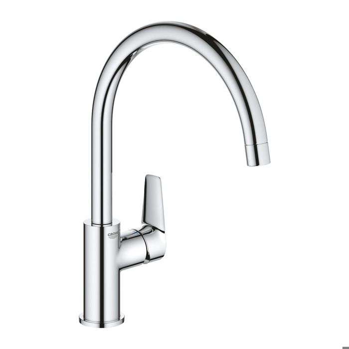Grohe BauEdge Mitigeur monocommande évier - Chromé - 31367001