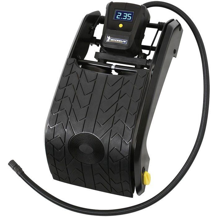 Michelin Pompe a Pied Double piston Manometre