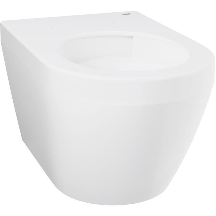 Grohe WC suspendu compact Euro Ceramic blanc sans bride