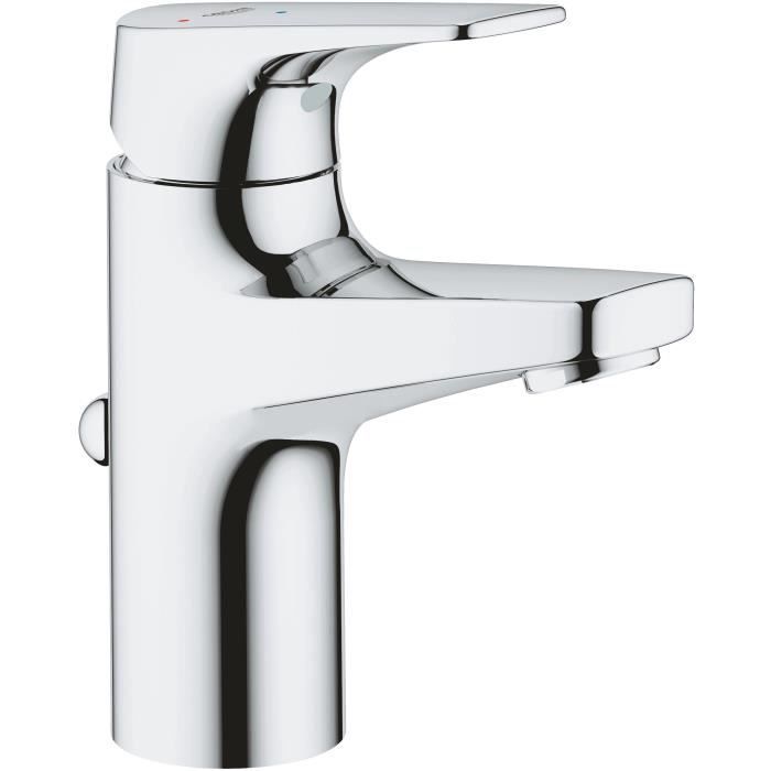 Grohe Mitigeur monocommande Lavabo Taille S Start Flow Chromé 23769000