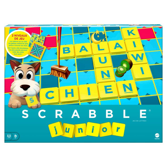 Mattel Jeu de lettres Scrabble