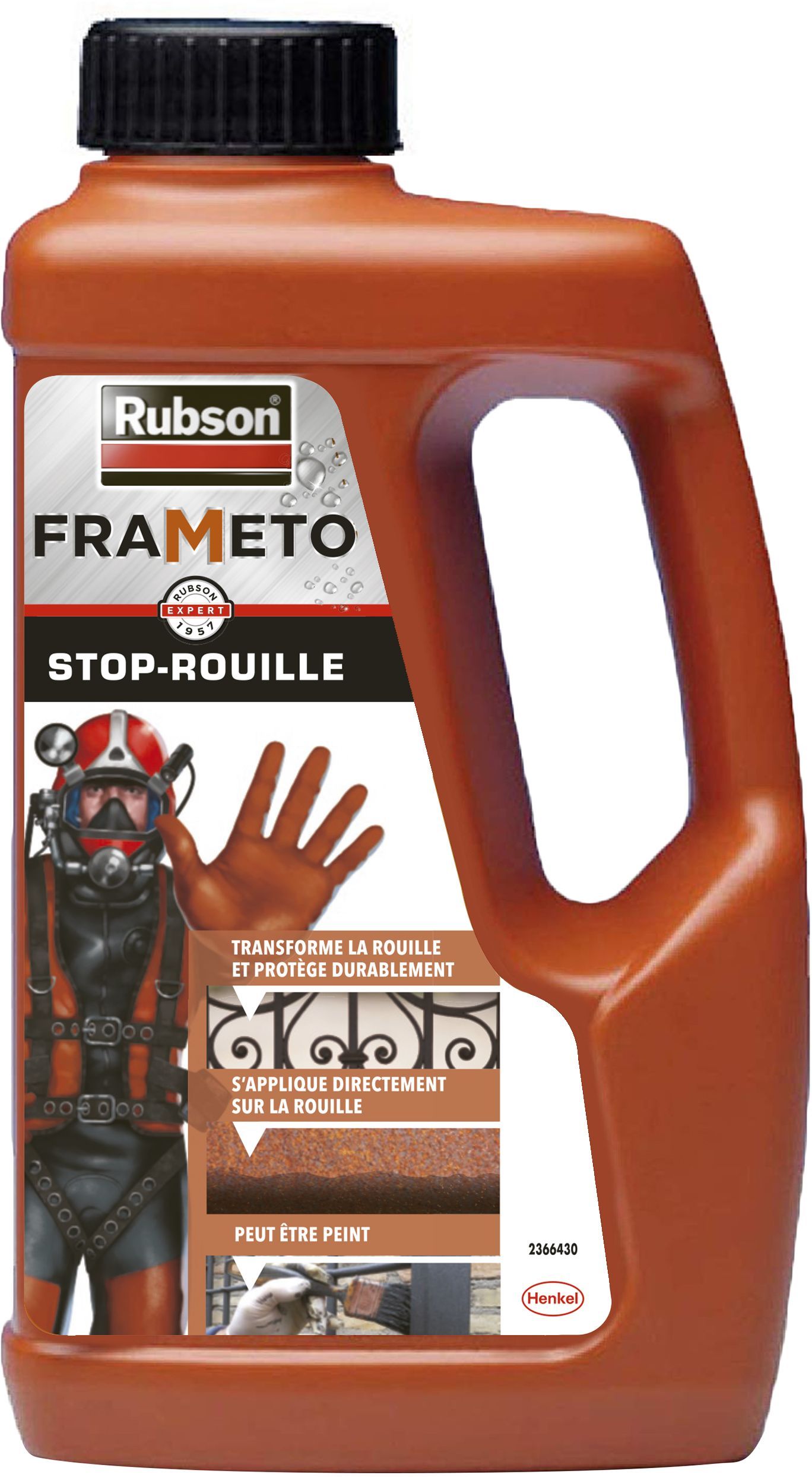 Rubson Anti-rouille extérieur Frameto bidon 1L