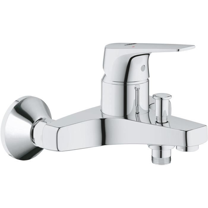 Grohe Mitigeur Bain/Douche Start Flow - Montage mural - Chromé 23772000