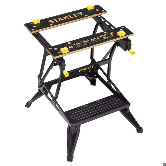 Stanley Établi-Étau Pliable 2 en 1 - Serrage vertical - STST83800-1