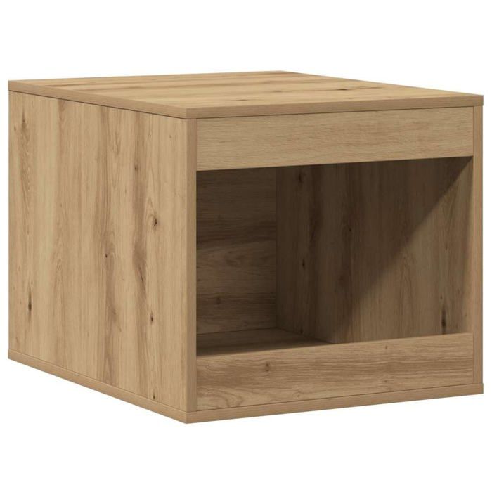 Vidaxl Meuble de bac à litière pour chat chêne artisanal 47x59x42 cm