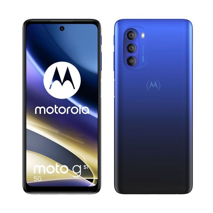 Motorola Moto G51 6 8 (17 128 Go Bleu