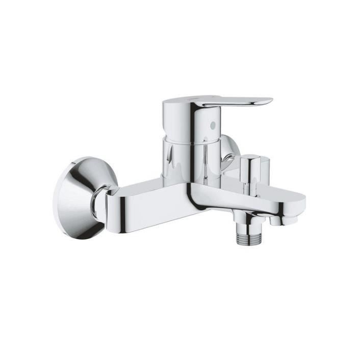 Grohe Mitigeur mécanique de baignoire, chrome brillant, Start Clova