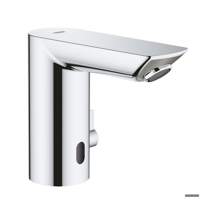 Grohe Bau Cosmopolitan E Mitigeur lavabo infrarouge 1/2, limiteur de température, Chromé (36453000)