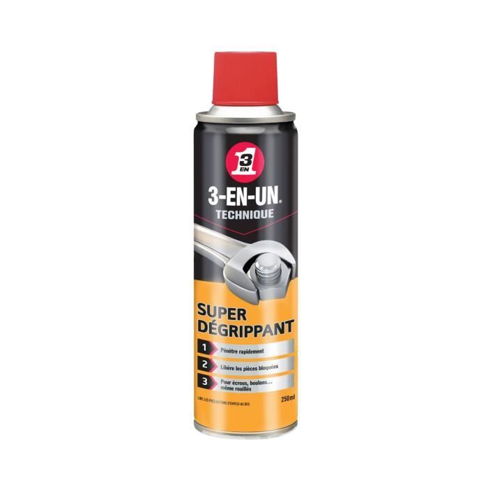 3-en-1 Super Dégrippant 3-EN-UN TECHNIQUE 250ml