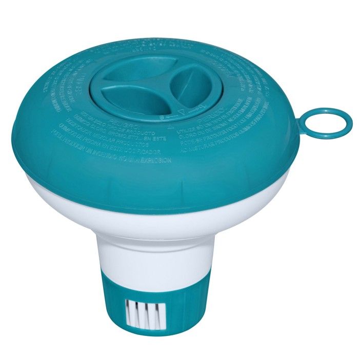 Bestway Distributeur de Produits Chimiques - 58210 - Flotteur - Dosage Réglable - 25 cm