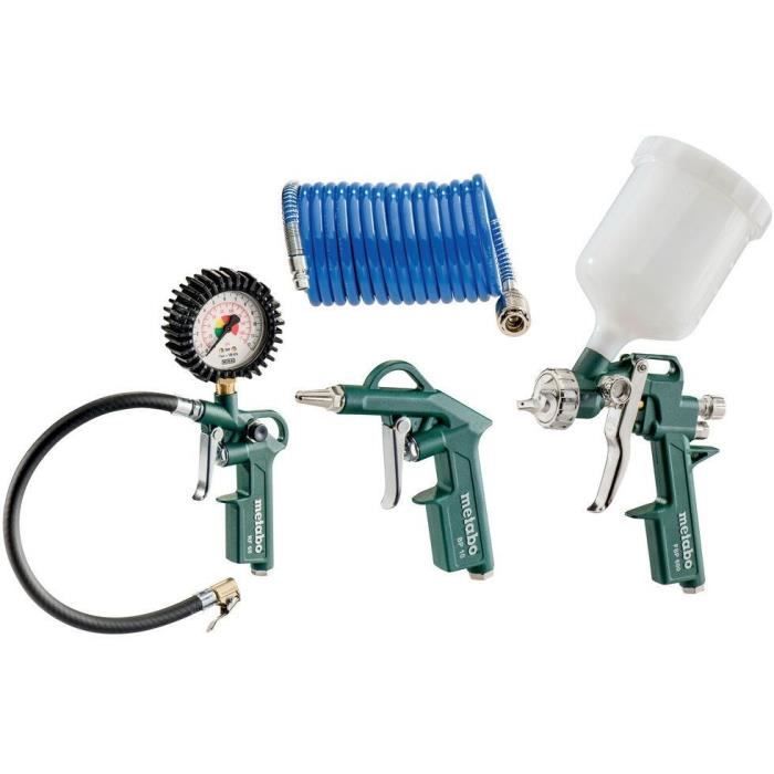 Metabo Sets doutils à air comprimé - LPZ 4 Set - Carton
