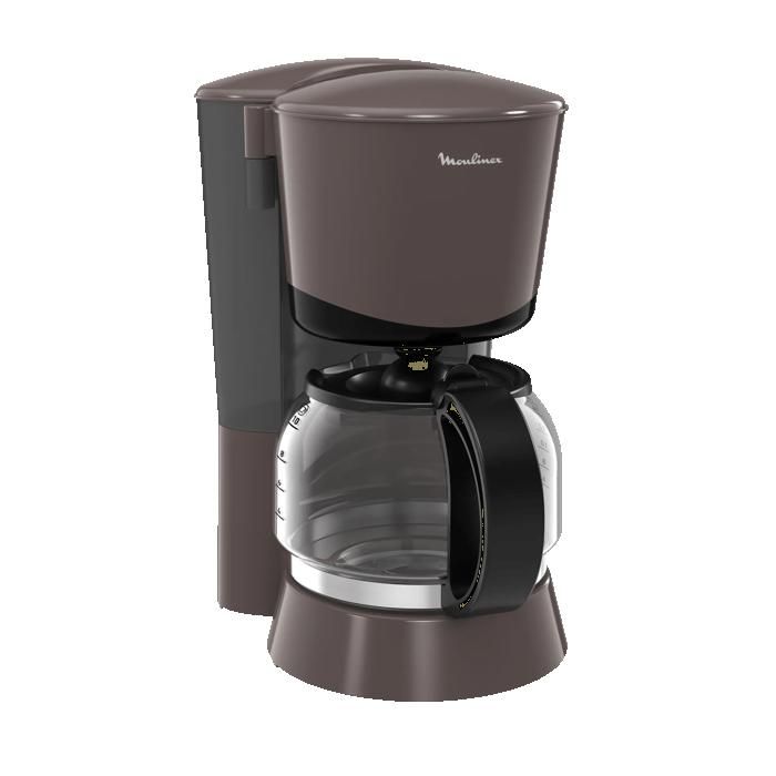 Moulinex Cafetiere Filtre 1.25 L, 15 Tasses, Réservoir Transparent, Anti-Goutte, Maintien Au Chaud, Arret Automatique, Rio Fg17