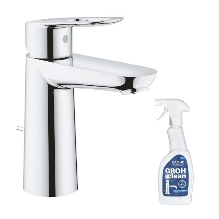 Grohe Mitigeur lavabo BauLoop Taille M + produit entretien