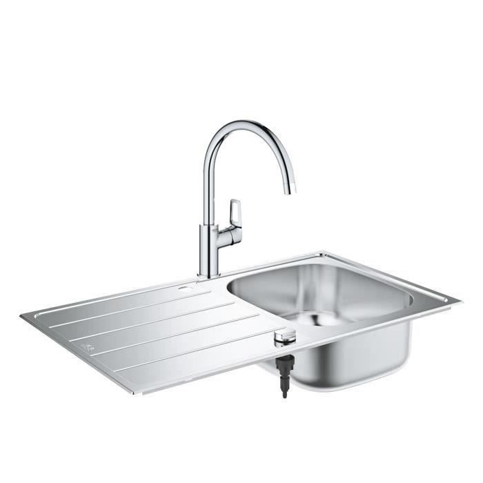 Grohe BauLoop Mitigeur monocommande Evier 31368001