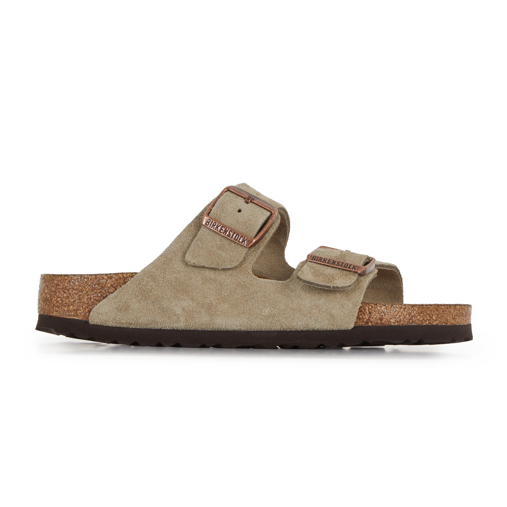 Birkenstock Arizona Cuir Suede Soft Footbed W pour femme