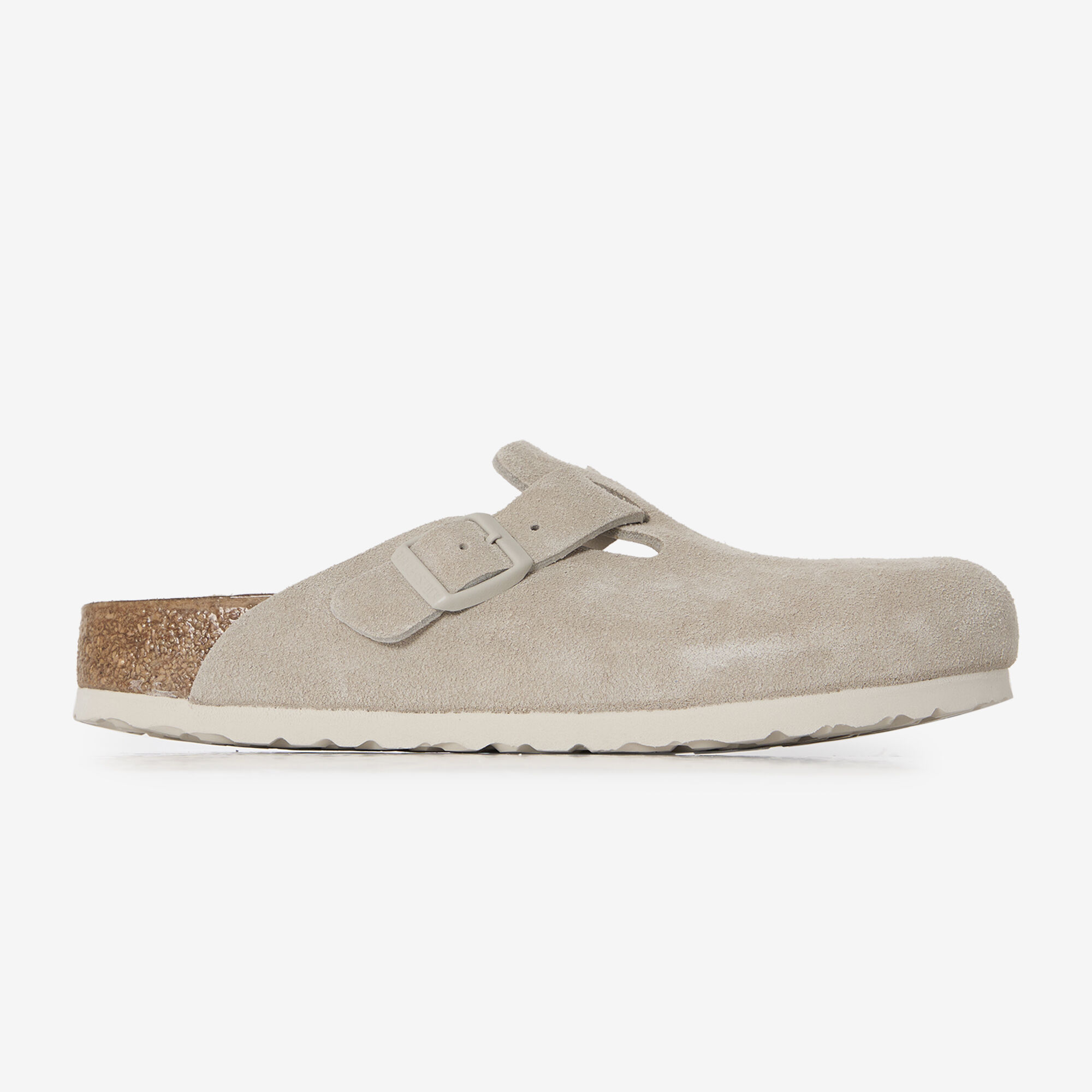 Birkenstock Boston Suede Oyster pour femme