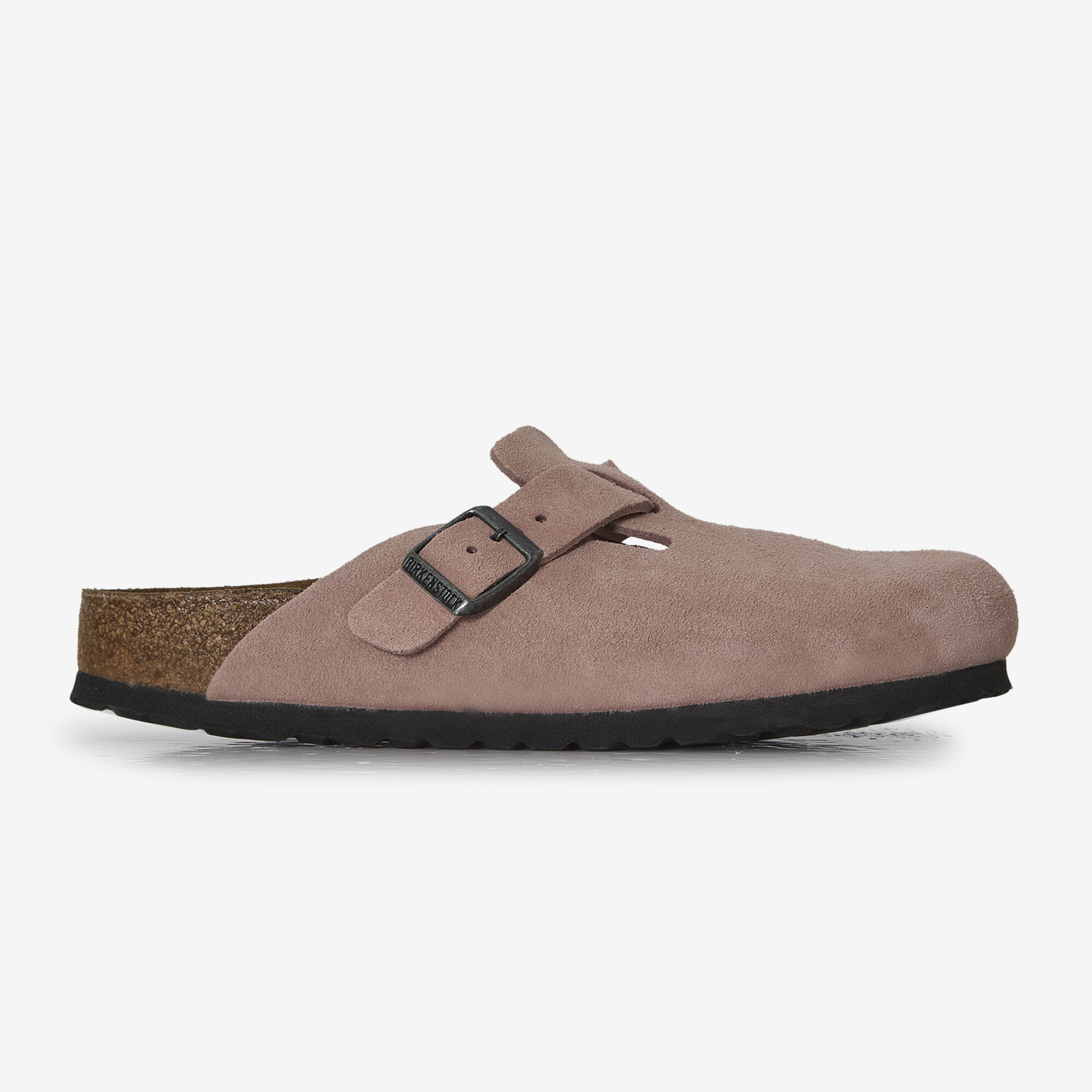 Birkenstock Boston Suede Pink Clay pour femme