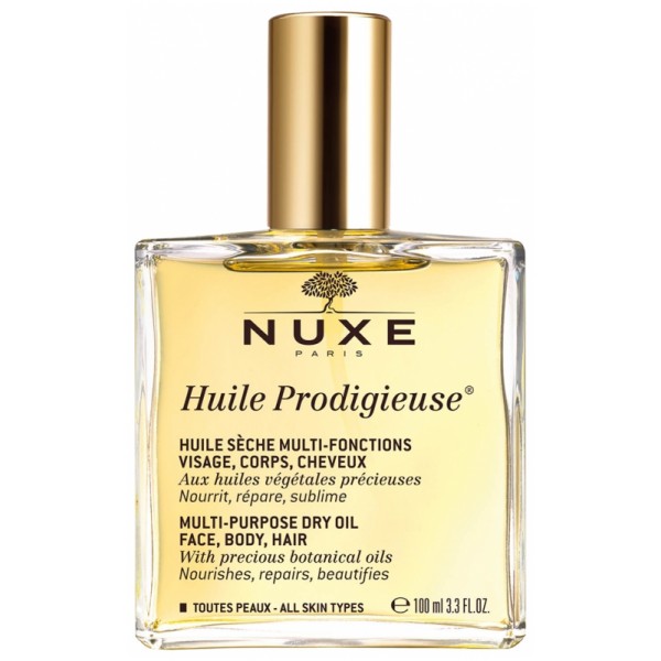 Nuxe Huile Prodigieuse huile sèche multifonctionnelle visage, corps et cheveux 60 ml